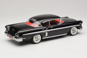 Chevrolet Bel Air Impala Coupe Black KK-Scale 1:18 KKDC181592 Diecast - image 2 of 6
