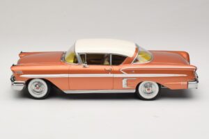 Chevrolet Bel Air Impala Coupe Copper & Cream KK-Scale 1:18 KKDC181591 Diecast - image 3 of 6