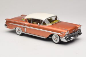 Chevrolet Bel Air Impala Coupe Copper & Cream KK-Scale 1:18 KKDC181591 Diecast - image 4 of 6