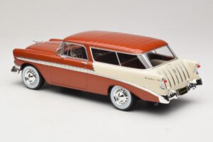 Chevrolet Bel Air Nomad Brown Metallic & Cream KK-Scale 1:18 KKDC181294 Diecast - image 5 of 6