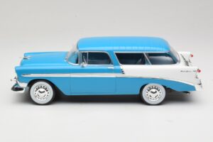 Chevrolet Bel Air Nomad Turquoise & White KK-Scale 1:18 KKDC181292 Diecast - image 3 of 6
