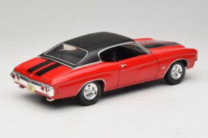 Chevrolet Chevelle SS454 Red Maisto 1:18 31890-P1 Diecast - image 3 of 8