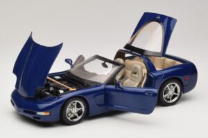 Chevrolet Corvette C5 Commemorative Edition Blue AUTOart 1:18 71157 Diecast - image 2 of 9