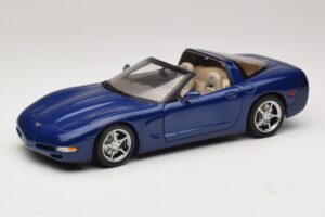 Chevrolet Corvette C5 Commemorative Edition Blue AUTOart 1:18 71157 Diecast - image 3 of 9