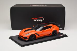 Chevrolet Corvette C7 ZR-1 High Voltage Tint TopSpeed 1:18 TS0147 Resin - image 6 of 6