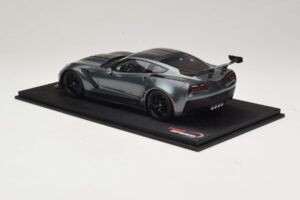 Chevrolet Corvette C7 ZR-1 Shadow Grey Metallic TopSpeed 1:18 TS0148 Resin - image 5 of 6