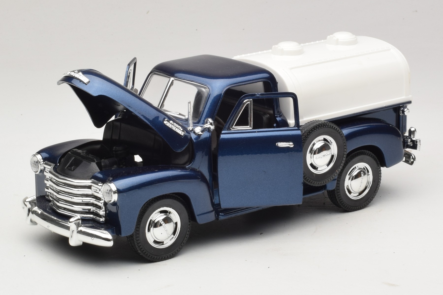 【レア•新品】シボレー3100 1953 1/18 ピックアップMIRA製 Mira Chevrolet Pickup 1:18 Blue Classic 1953 Diecast