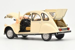 Citroen 2CV Wedding Gift Beige Norev 1:18 181475 Diecast - image 3 of 3
