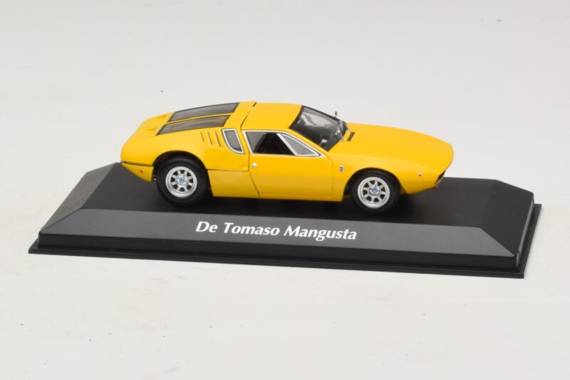 De Tomaso Mangusta Yellow Maxichamps 1:43 De Tomaso Mangusta Yellow Maxichamps 1:43 940127120 Diecast