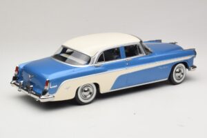 DeSoto Fireflite Sedan Blue Metallic & Cream KK-Scale 1:18 KKDC181544 Diecast - image 2 of 6
