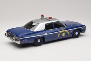 Dodge Monaco Nevada Highway Patrol Blue & Silver KK-Scale 1:18 KKDC181155 Diecast - image 2 of 6
