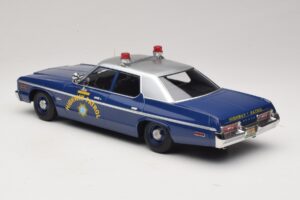 Dodge Monaco Nevada Highway Patrol Blue & Silver KK-Scale 1:18 KKDC181155 Diecast - image 5 of 6
