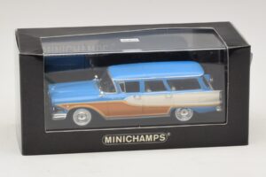 Edsel Bermuda Station Wagon Caribbean Turquoise Minichamps 1:43 400082014 Diecast - image 4 of 4