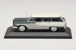 Edsel Bermuda Station Wagon Dark Green White Minichamps 1:43 400082013 Diecast