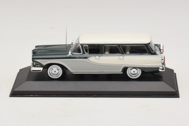 Edsel Bermuda Station Wagon Dark Green White Minichamps 1:43 400082013 Diecast