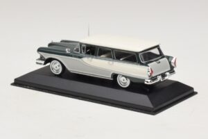 Edsel Bermuda Station Wagon Dark Green White Minichamps 1:43 400082013 Diecast - image 3 of 5