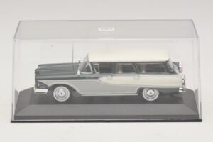 Edsel Bermuda Station Wagon Dark Green White Minichamps 1:43 400082013 Diecast - image 4 of 5