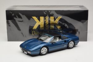 Ferrari 328 GTS Blue Metallic KK-Scale 1:18 KKDC180553 Diecast - image 7 of 7