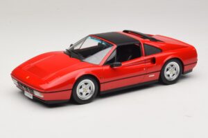 Ferrari 328 GTS Red With Black Interior KK-Scale 1:18 KKDC180551 Diecast - image 2 of 7