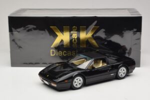Ferrari 328 GTS US Version Black Miami Vice Sonny KK-Scale 1:18 KKDC181702 Diecast - image 7 of 7
