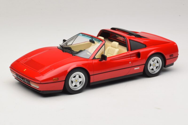 Ferrari 328 GTS US Version Red Beverly Hills Cop II With Beige Interior KK-Scale 1:18 KKDC181701 Diecast