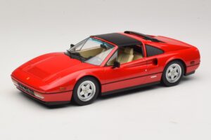 Ferrari 328 GTS US Version Red Beverly Hills Cop II With Beige Interior KK-Scale 1:18 KKDC181701 Diecast - image 2 of 7