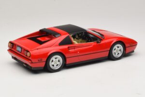 Ferrari 328 GTS US Version Red Beverly Hills Cop II With Beige Interior KK-Scale 1:18 KKDC181701 Diecast - image 3 of 7