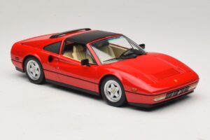 Ferrari 328 GTS US Version Red Beverly Hills Cop II With Beige Interior KK-Scale 1:18 KKDC181701 Diecast - image 5 of 7
