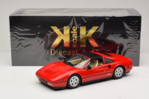 Ferrari 328 GTS US Version Red Beverly Hills Cop II With Beige Interior KK-Scale 1:18 KKDC181701 Diecast - image 7 of 7