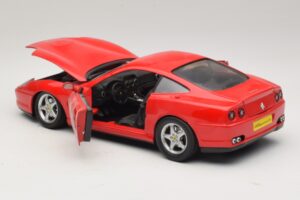 Ferrari 550 Maranello Red Majorette 1:18 5974 Diecast - image 5 of 8
