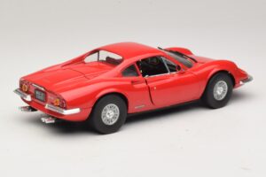 Ferrari Dino 246 Red Majorette 1:18 5271 Diecast - image 3 of 8