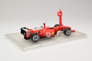 Ferrari F2004 #1 M. Schumacher F1 World Champion 2004 With Driving Suit Hot Wheels 1:18 B66221 Diecast - image 2 of 6