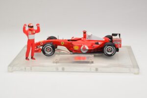Ferrari F2004 #1 M. Schumacher F1 World Champion 2004 With Driving Suit Hot Wheels 1:18 B66221 Diecast - image 3 of 6