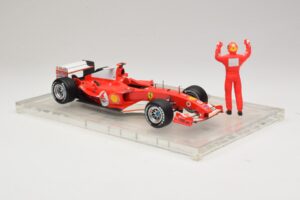 Ferrari F2004 #1 M. Schumacher F1 World Champion 2004 With Driving Suit Hot Wheels 1:18 B66221 Diecast - image 4 of 6