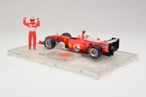 Ferrari F2004 #1 M. Schumacher F1 World Champion 2004 With Driving Suit Hot Wheels 1:18 B66221 Diecast - image 5 of 6