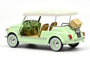Fiat 500 Jolly Green Norev 1:18 187794 Diecast - image 3 of 5