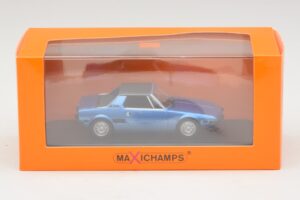 Fiat X1/9 Blue Maxichamps 1:43 940121661 Diecast - image 5 of 5