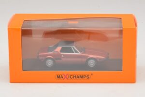 Fiat X1/9 Red Maxichamps 1:43 940121662 Diecast - image 5 of 5