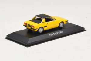 Fiat X1/9 Yellow Maxichamps 1:43 940121660 Diecast - image 2 of 5