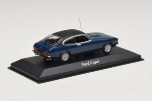 Ford Capri II Dark Blue Maxichamps 1:43 940081201 Diecast - image 2 of 5