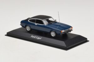 Ford Capri II Dark Blue Maxichamps 1:43 940081201 Diecast - image 3 of 5