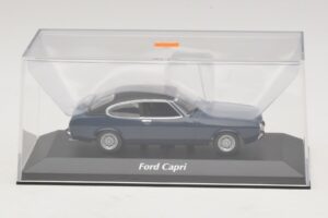 Ford Capri II Dark Blue Maxichamps 1:43 940081201 Diecast - image 4 of 5