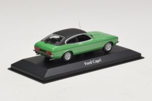 Ford Capri II Green Metallic Maxichamps 1:43 940081200 Diecast - image 2 of 5