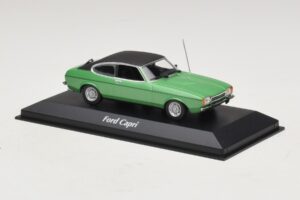 Ford Capri II Green Metallic Maxichamps 1:43 940081200 Diecast - image 3 of 5