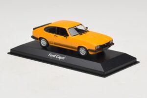 Ford Capri III Orange Maxichamps 1:43 940082221 Diecast - image 3 of 5