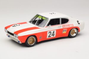 Ford Capri RS 2600 #24 D. Glemser / J. Mass 9 Hours of Kyalami Class Winner 1971 Minichamps 1:18 155718509 Diecast