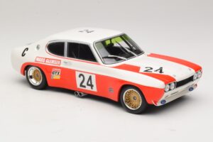 Ford Capri RS 2600 #24 D. Glemser / J. Mass 9 Hours of Kyalami Class Winner 1971 Minichamps 1:18 155718509 Diecast - image 4 of 6