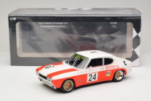 Ford Capri RS 2600 #24 D. Glemser / J. Mass 9 Hours of Kyalami Class Winner 1971 Minichamps 1:18 155718509 Diecast - image 6 of 6