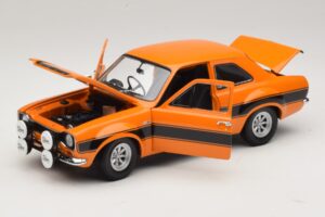 Ford Escort Mk1 RS1600 AVO Orange With Black Stripes Minichamps 1:18 100688104 Diecast - image 2 of 8