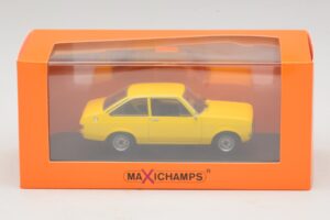 Ford Escort Mk2 Yellow Maxichamps 1:43 940084100 Diecast - image 5 of 5